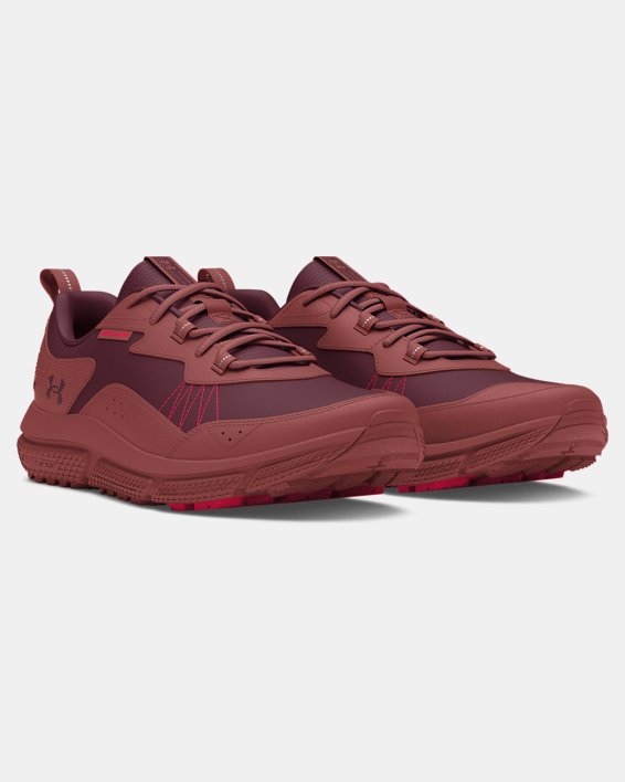 Men's UA Charged Verssert 2 Running Shoes in Maroon image number 3